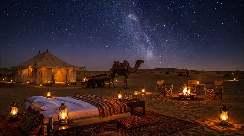 Sleep Under the Stars in the Thar Desert Sleep Under the Stars in the Thar Desert