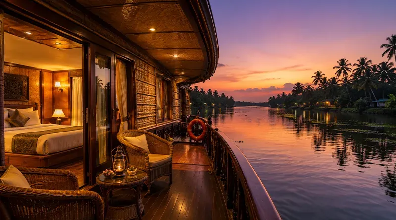 Spend a Night on a Kerala Houseboat Spend a Night on a Kerala Houseboat