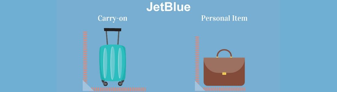  airline baggage policies, airport baggage, baggage allowance, JetBlue airways