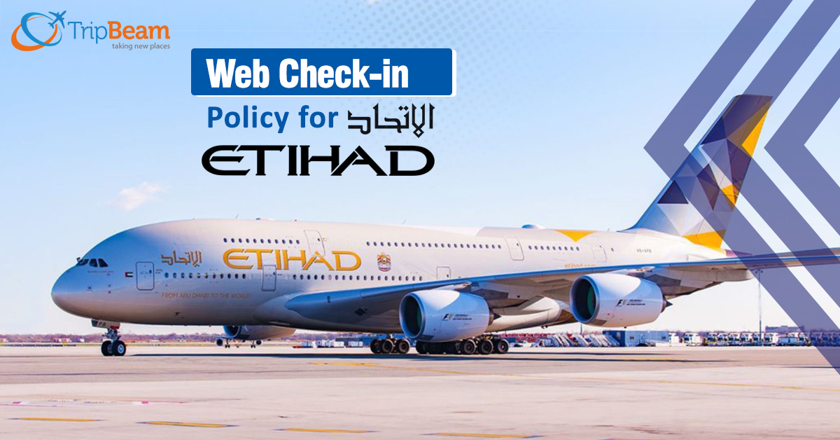 Etihad Airways Web Policy: Online Check-In and Queries