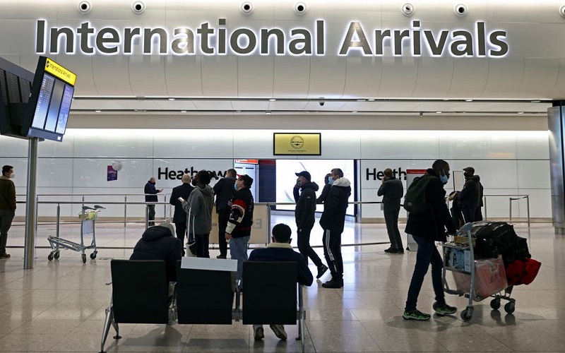 Before Departure and Post Arrival Travel Rules