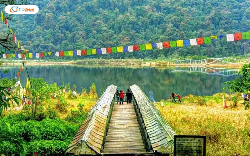 Khecheopalri lake in Sikkim