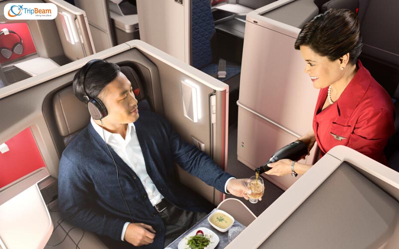 Delta first and Business class