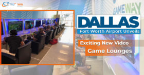 Dallas Fort Worth Airport Unveils Exciting New Video Game Lounges