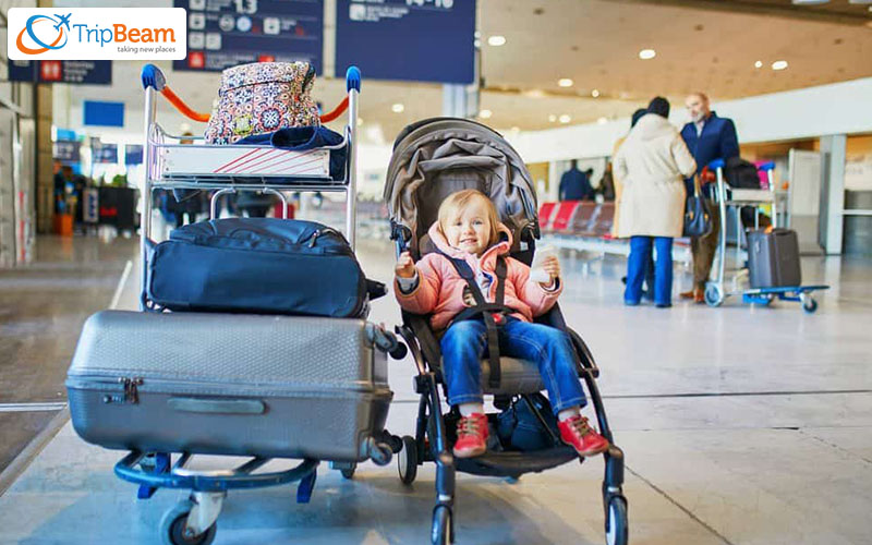 Can you take a pram on clearance the plane