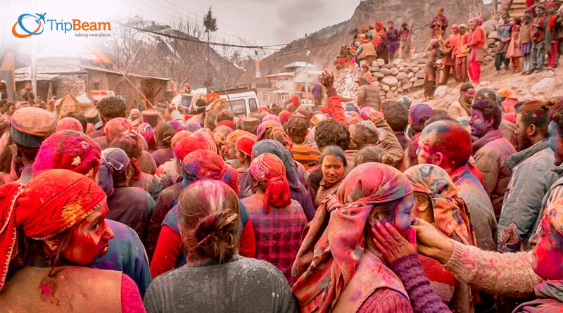 Marking Holi in the Sangla Valley of Himachal Pradesh