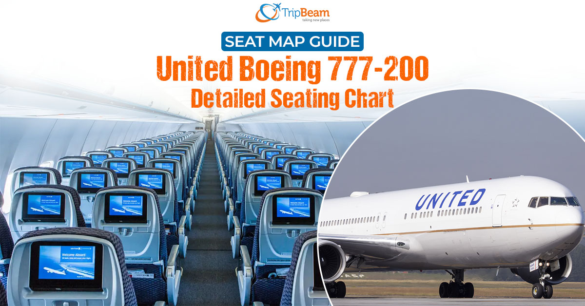 Seat Map Guide United Boeing 777 200 Detailed Seating Chart