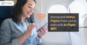 Boeing and Airbus Flights from USA to India with In Flight WiFi Tripbeam com