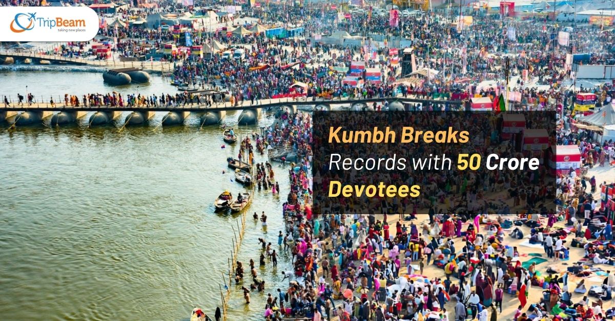 Kumbh Breaks Records with 50 Crore Devotees Tripbeam com