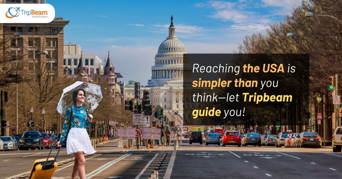 Reaching the USA is simpler than you think—let Tripbeam guide you! Tripbeam com