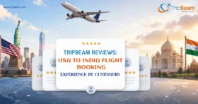 Tripbeam Reviews USA to India Flight Booking Experience by Customers