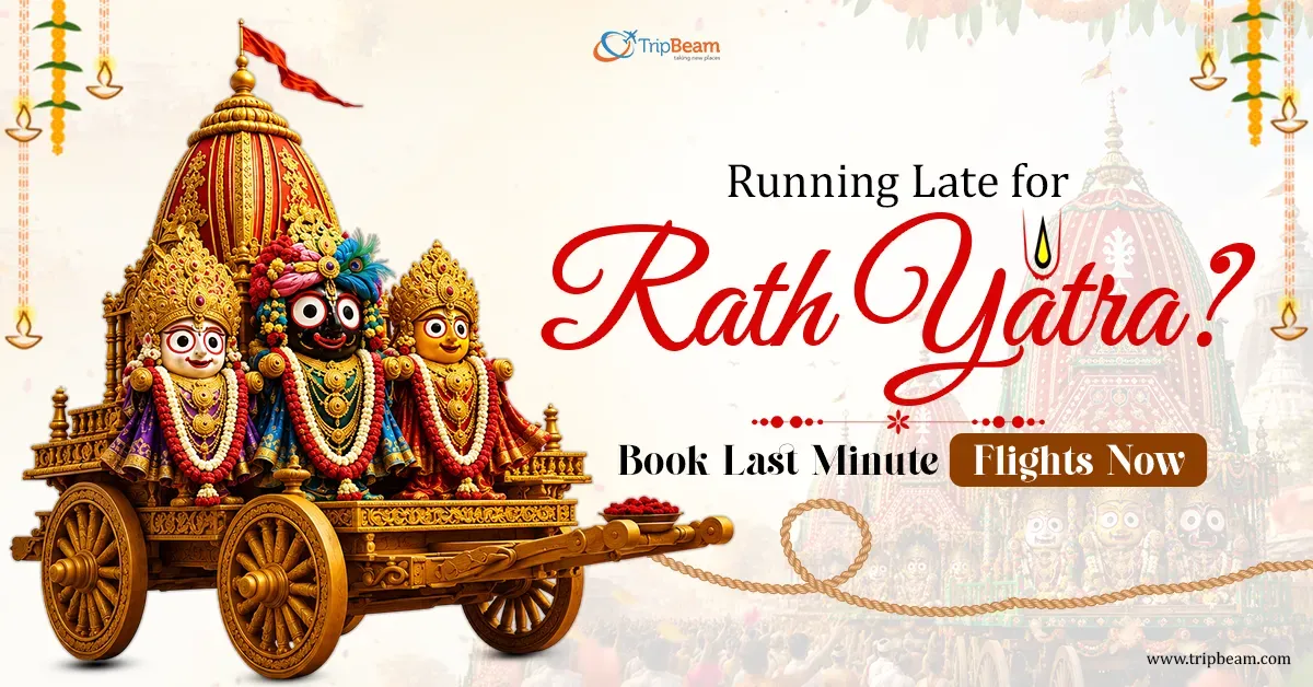 Running Late for Puri Rath Yatra? Book Last Minute Flights Before They’re Gone