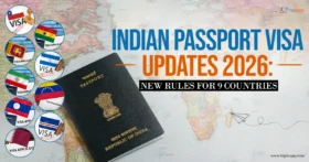 Indian Passport Visa Updates 2026 New Rules for 9 Countries