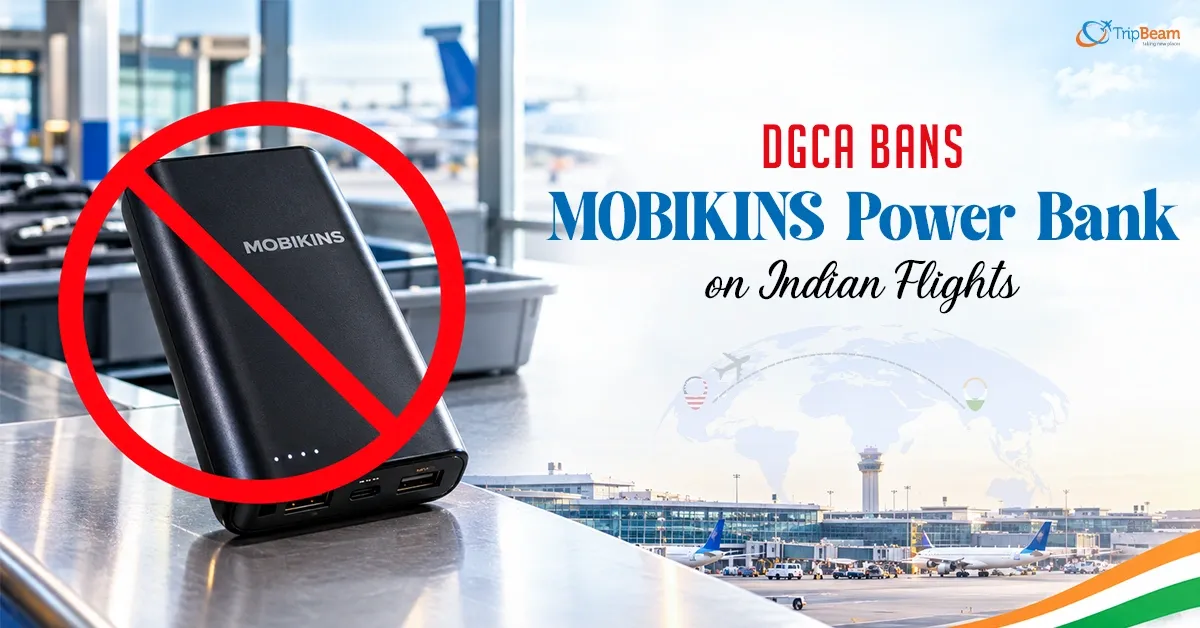 DGCA Bans the MOBIKINS MK-PB-04 Power Bank on All Flights To, From and Within India